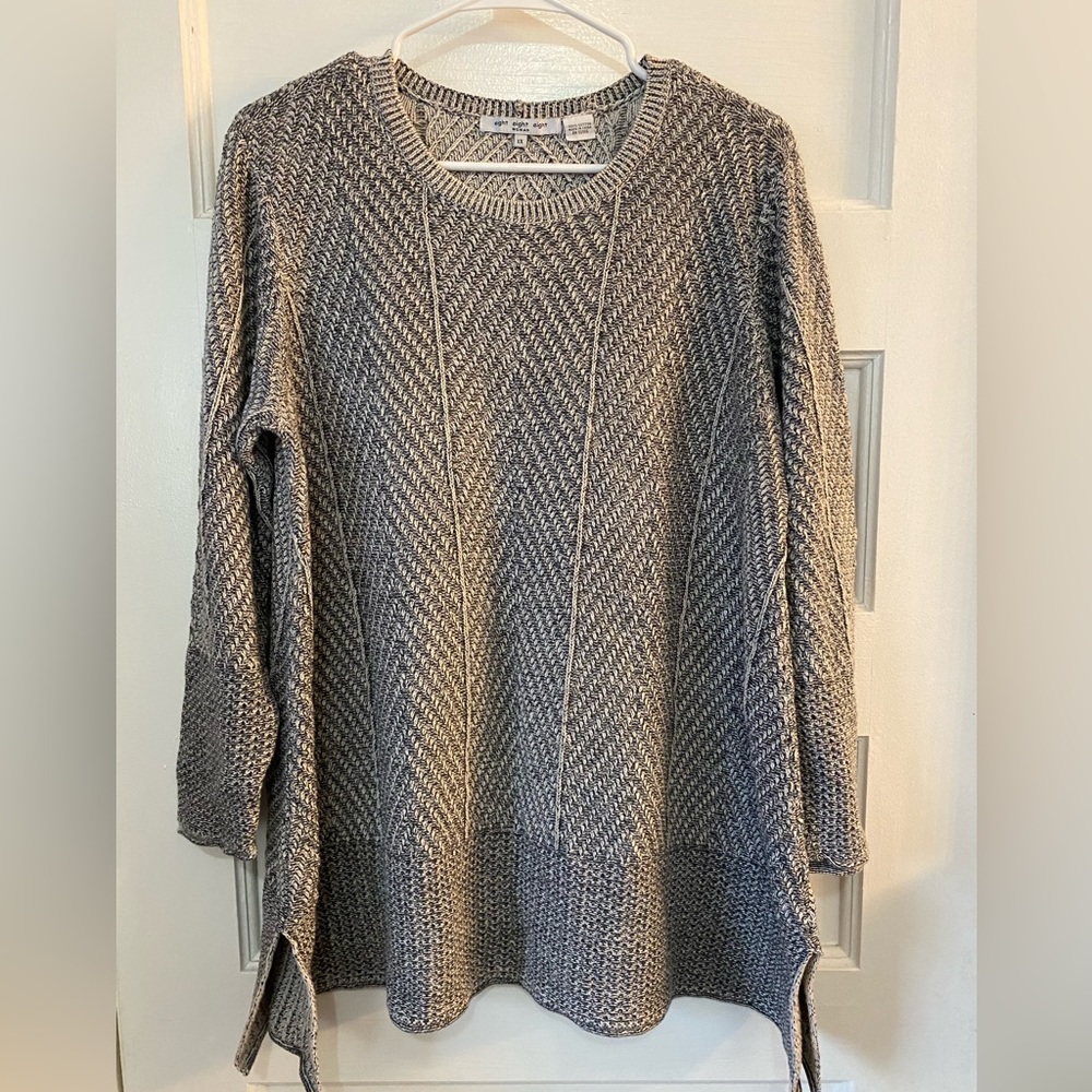 Eight Eight Eight Long Pullover Sweater 1x